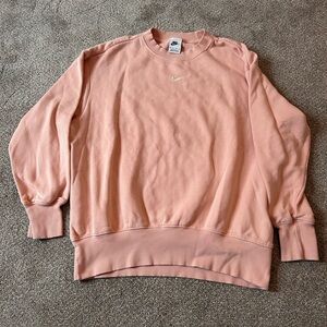 Nike Pink Crewneck Sweatshirt